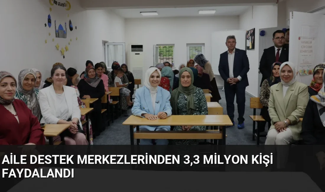 Aile ve Sosyal Hizmetler Bakanı Mahinur Özdemir Göktaş, 596 Aile