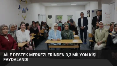 Aile ve Sosyal Hizmetler Bakanı Mahinur Özdemir Göktaş, 596 Aile