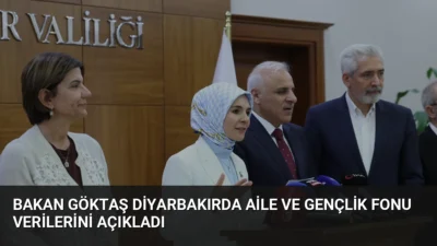 Bakan Göktaş, Diyarbakır'da Aile ve Gençlik Fonu'ndan 7 bin 166