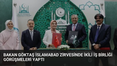 Bakan Göktaş, İslamabad'da düzenlenen İİT konferansında Pakistan ile sosyal hizmet