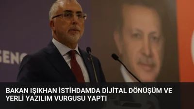 Bakan Işıkhan, tamamı yerli 893 uygulama ile dijital hizmet sunduklarını