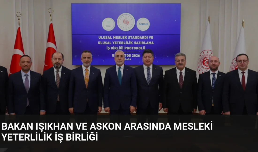 Bakan Işıkhan ve ASKON, nitelikli iş gücünü geliştirmek ve tekstil