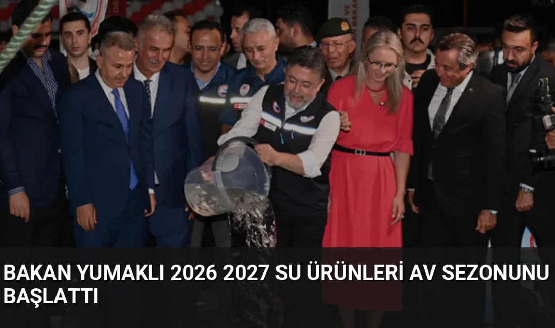 Tarım ve Orman Bakanı İbrahim Yumaklı, İzmir'de düzenlenen törenle 2026-2027