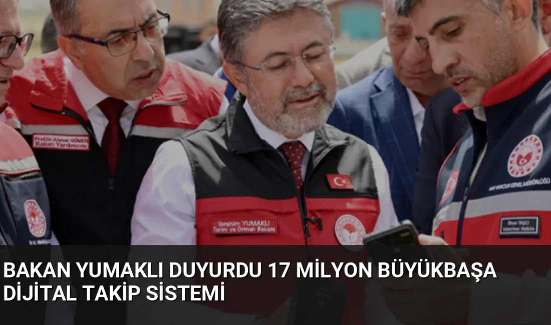 Tarım ve Orman Bakanı İbrahim Yumaklı, 17 milyon büyükbaş hayvanın