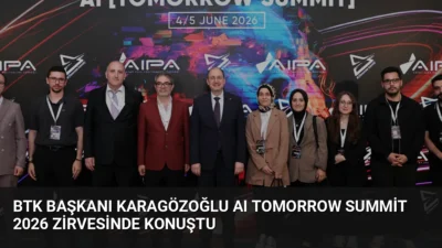 BTK Başkanı Ömer Abdullah Karagözoğlu, AI Tomorrow Summit 2026'da yapay