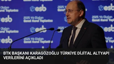 BTK Başkanı Ömer Abdullah Karagözoğlu, mobil abone sayısının 100 milyona