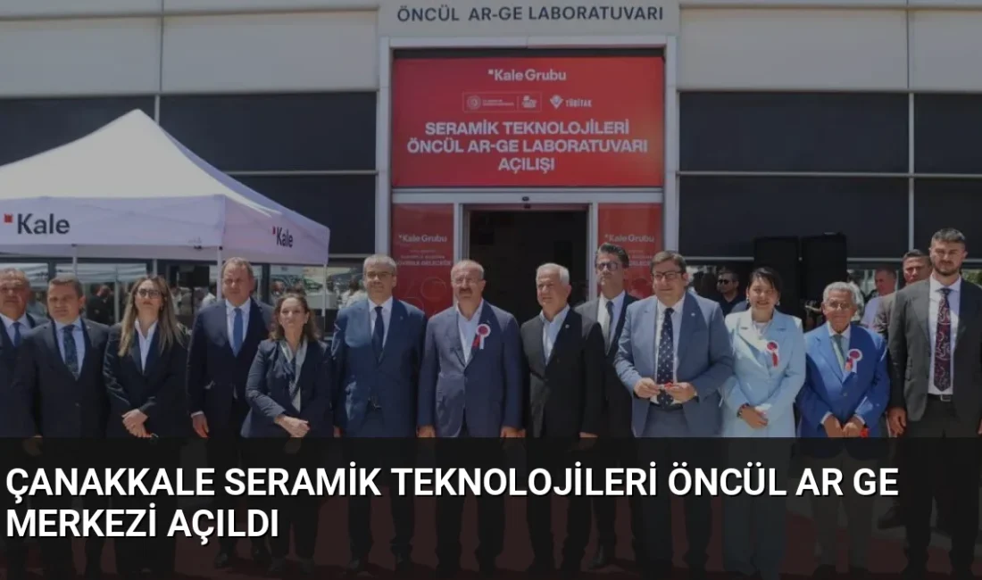 TÜBİTAK desteğiyle kurulan Seramik Teknolojileri Öncül Ar-Ge Merkezi, lazer ve