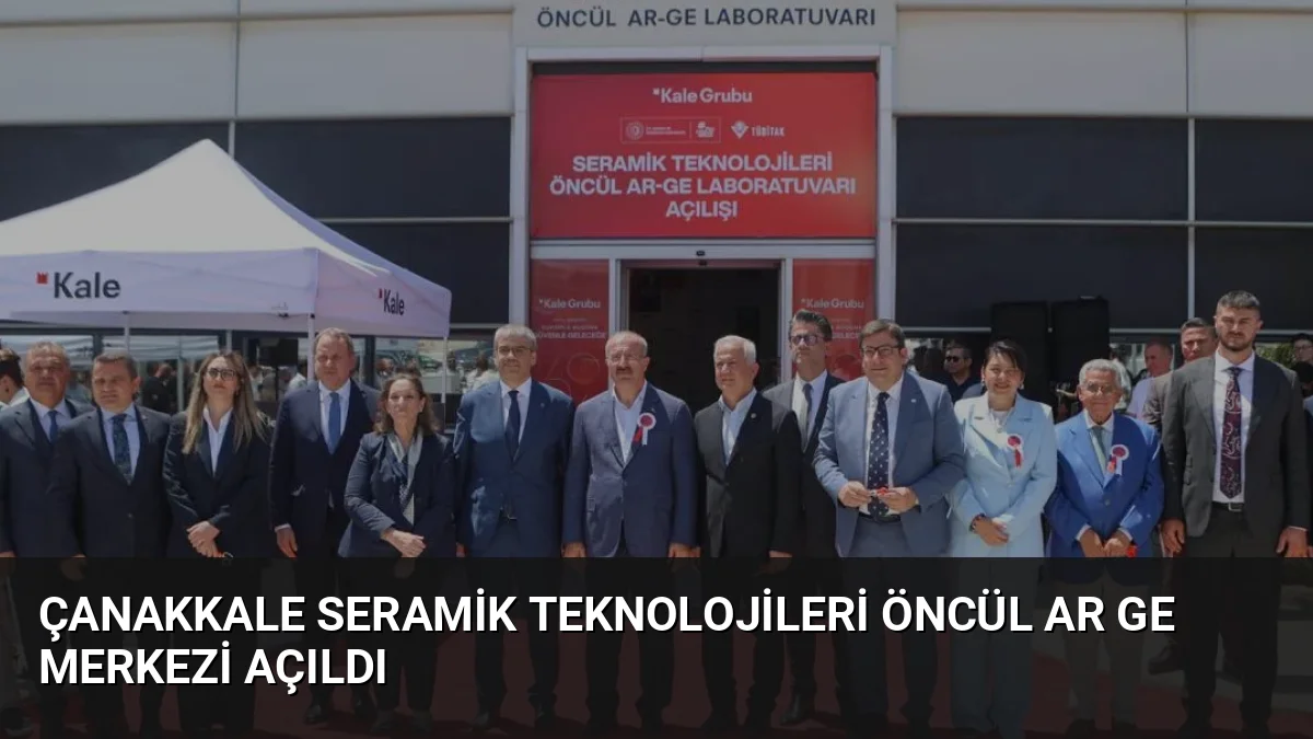 TÜBİTAK desteğiyle kurulan Seramik Teknolojileri Öncül Ar-Ge Merkezi, lazer ve