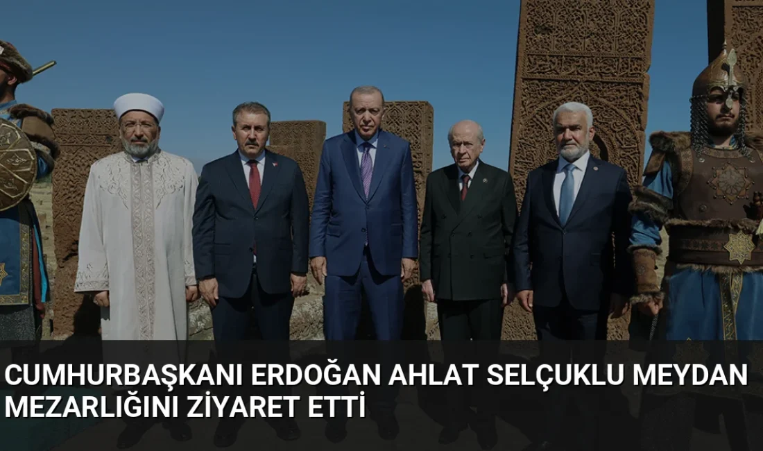 Cumhurbaşkanı Recep Tayyip Erdoğan, Malazgirt Zaferi'nin 955. yıl dönümü etkinlikleri