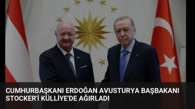 Cumhurbaşkanı Erdoğan, Türkiye'ye resmi ziyarette bulunan Avusturya Başbakanı Christian Stocker'i