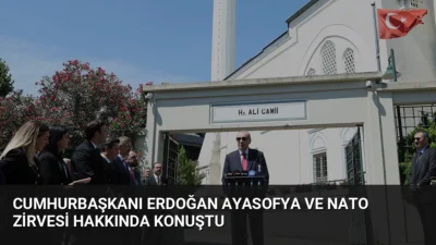 Cumhurbaşkanı Erdoğan, Ayasofya'nın yeniden açılışının 6. yıl dönümünü kutladı ve