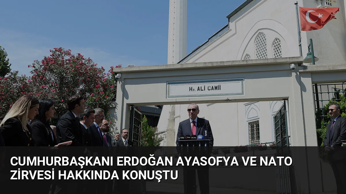 Cumhurbaşkanı Erdoğan, Ayasofya'nın yeniden açılışının 6. yıl dönümünü kutladı ve