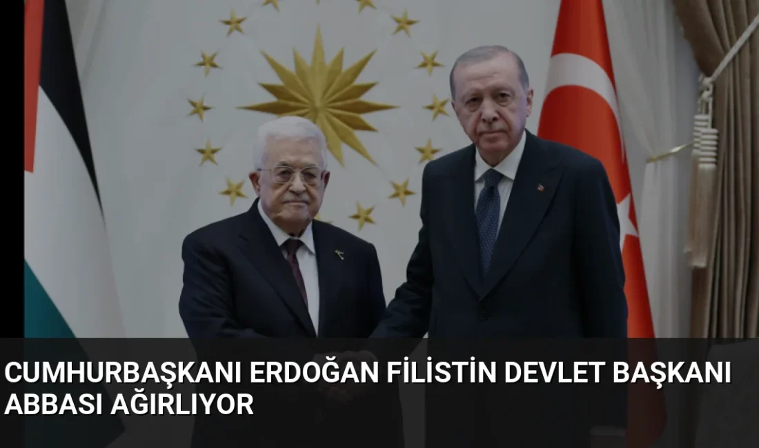 Cumhurbaşkanı Erdoğan, Türkiye'yi ziyaret eden Filistin Devlet Başkanı Mahmud Abbas'ı