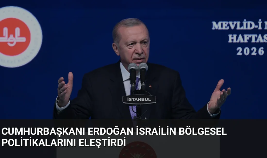 Cumhurbaşkanı Erdoğan, İsrail yönetiminin bölgesel barışı hedef aldığını belirterek, Siyonizm