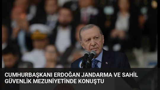 Cumhurbaşkanı Erdoğan, 5 bin 915 subay ve astsubayın mezun olduğu