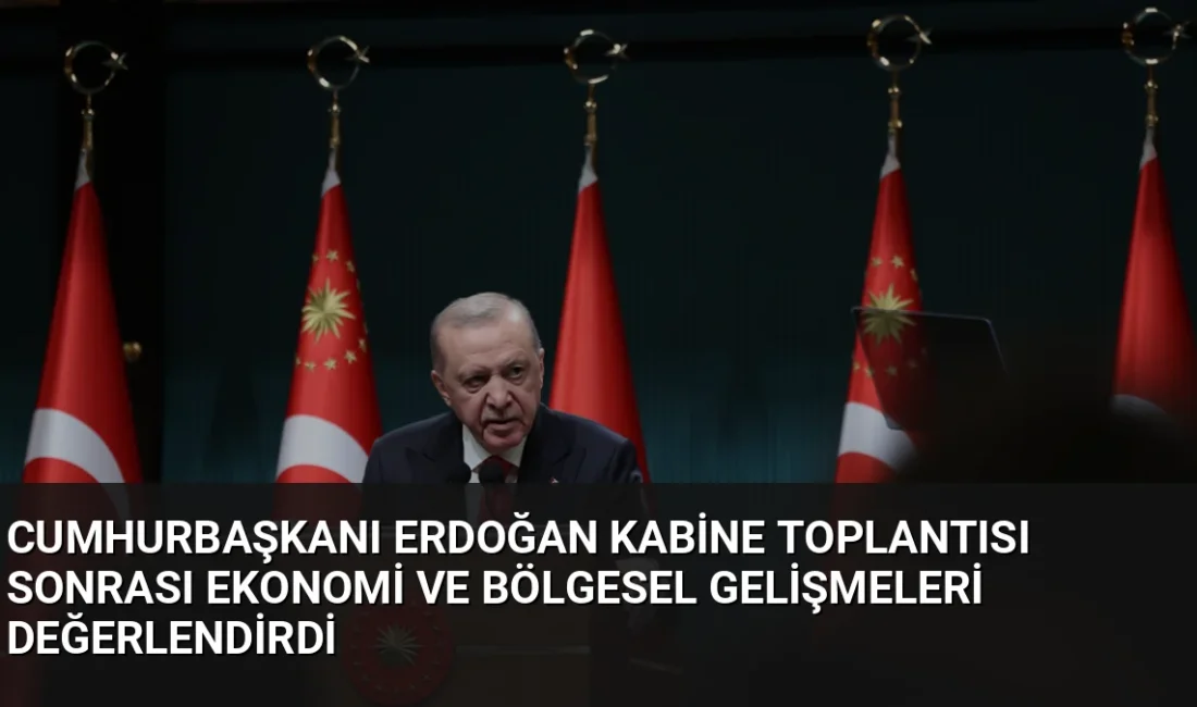 Cumhurbaşkanı Erdoğan, küresel krizlere rağmen ekonominin ayakta olduğunu belirterek, terörün