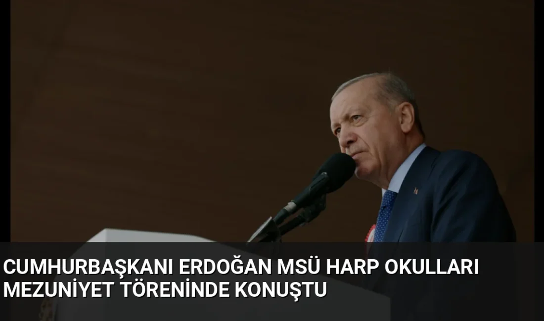 Cumhurbaşkanı Erdoğan, MSÜ mezuniyet töreninde alabora olan gemideki arama kurtarma