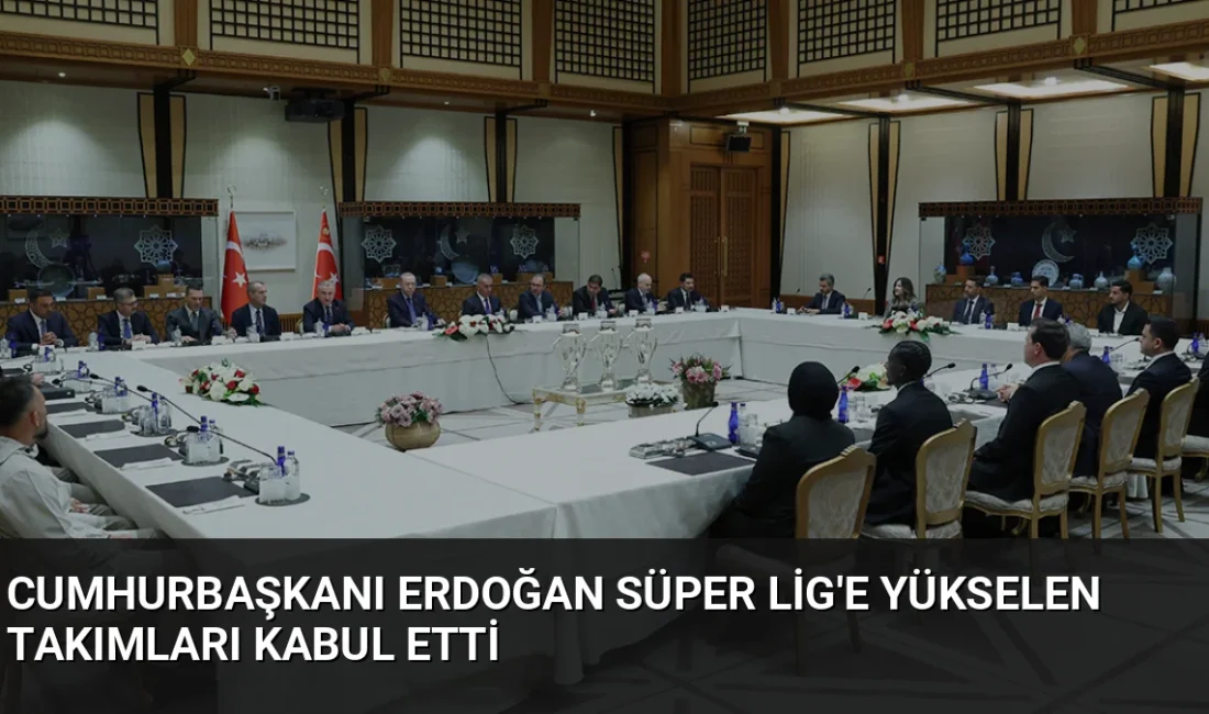 Cumhurbaşkanı Erdoğan, Süper Lig'e yükselen Erzurumspor FK, Arca Çorum FK