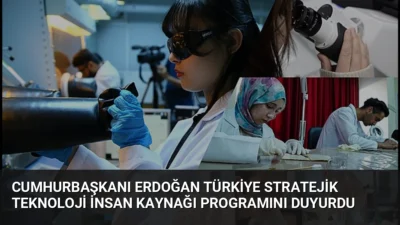 Cumhurbaşkanı Erdoğan, stratejik teknoloji alanlarında 5 yıl içinde 3 bin
