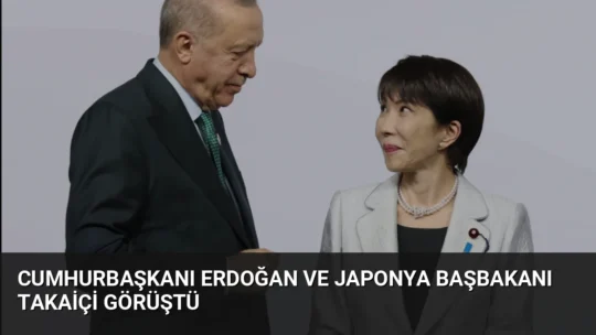 Cumhurbaşkanı Erdoğan, Japonya Başbakanı Takaiçi ile telefon görüşmesinde savunma sanayii,