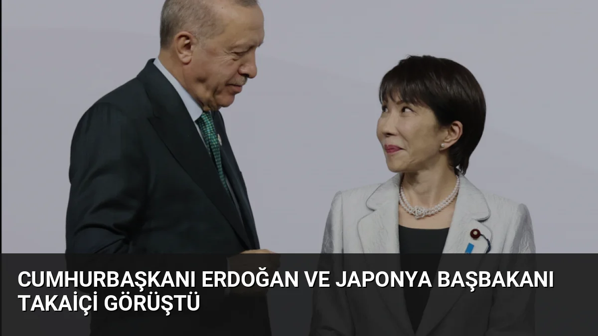 Cumhurbaşkanı Erdoğan, Japonya Başbakanı Takaiçi ile telefon görüşmesinde savunma sanayii,