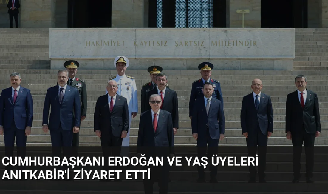 Cumhurbaşkanı Erdoğan ve YAŞ üyeleri, 2026 yılı Yüksek Askerî Şûra