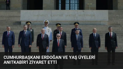 Cumhurbaşkanı Erdoğan ve YAŞ üyeleri, 2026 yılı Yüksek Askerî Şûra