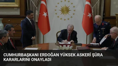 Cumhurbaşkanı Erdoğan'ın imzaladığı YAŞ kararlarıyla TSK'da terfi ve atamalar netleşti.