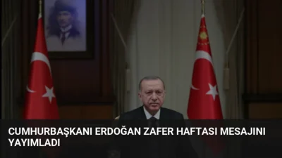 Cumhurbaşkanı Erdoğan, Malazgirt Zaferi ve Büyük Taarruz'un yıl dönümü olan