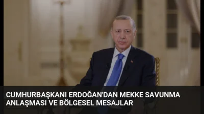 Cumhurbaşkanı Erdoğan, Mekke Ortak Savunma Anlaşması'nın önemine değinerek, Şam ziyareti