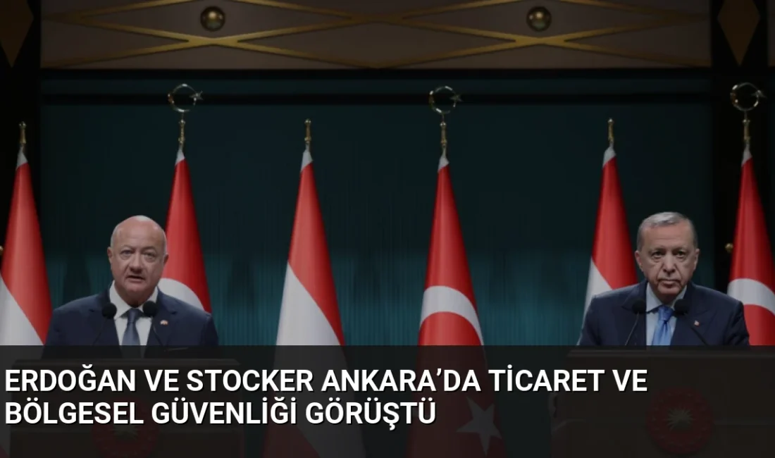 Cumhurbaşkanı Erdoğan ve Avusturya Başbakanı Stocker, Ankara'daki görüşmelerinde 5 milyar