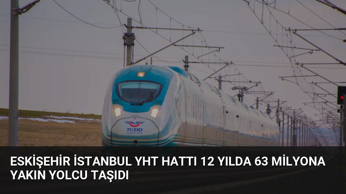 Eskişehir-İstanbul YHT Hattı 12. yılını doldurdu. Bakan Uraloğlu, hattın bugüne
