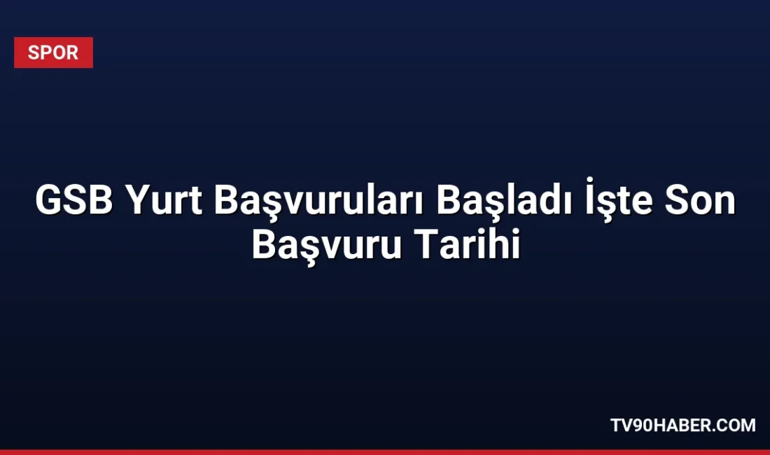 Gençlik ve Spor Bakanı Dr. Osman Aşkın Bak, 2026-2027 akademik