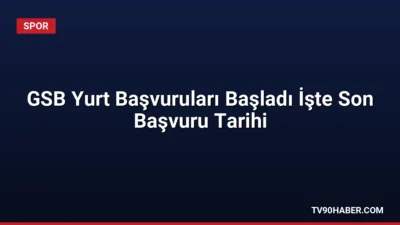Gençlik ve Spor Bakanı Dr. Osman Aşkın Bak, 2026-2027 akademik