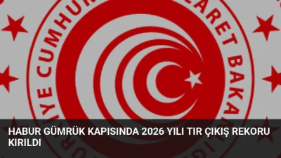 Ticaret Bakanı Ömer Bolat, Habur Gümrük Kapısı'nda 7 Ağustos'ta 2