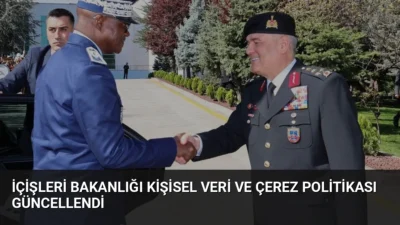 İçişleri Bakanlığı, 6698 sayılı KVKK kapsamında internet sitesi ziyaretçilerine yönelik
