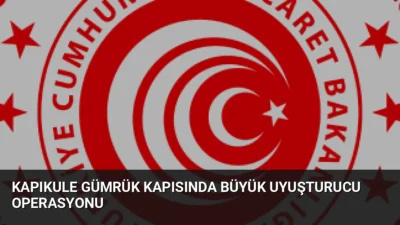 Edirne Kapıkule Gümrük Kapısı'nda bir TIR aracına yapılan operasyonda 810
