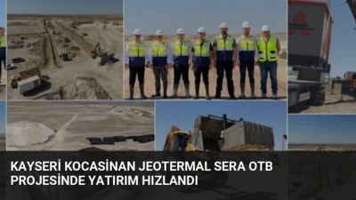 Kayseri'de 5 milyar TL yatırımla kurulan Jeotermal Sera OTB, 1.500