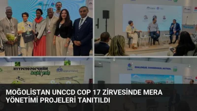 Ulanbatur'daki UNCCD COP 17 zirvesinde Türkiye'nin mera ıslahı, dijital yönetim