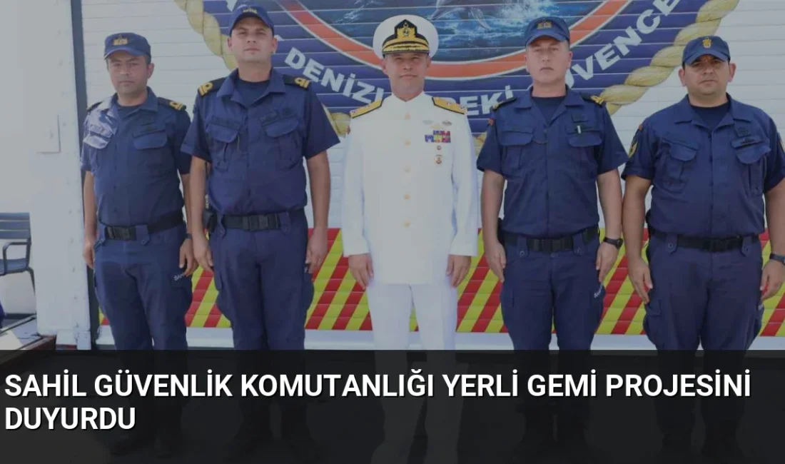 Sahil Güvenlik Komutanlığı, TEKNOFEST Mavi Vatan'da tanıttığı yerli gemi projesinin