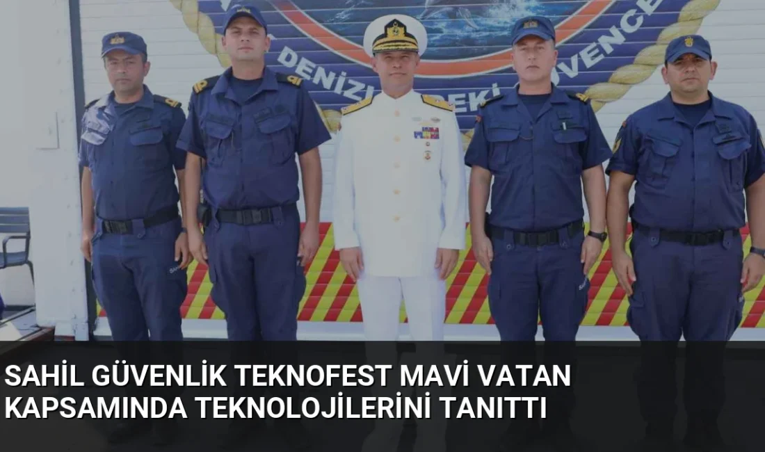 Sahil Güvenlik Komutanlığı, TEKNOFEST'te yerli gemi projelerini ve modern ekipmanlarını
