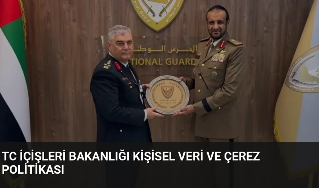 T.C. İçişleri Bakanlığı, 6698 sayılı Kişisel Verilerin Korunması Kanunu kapsamında