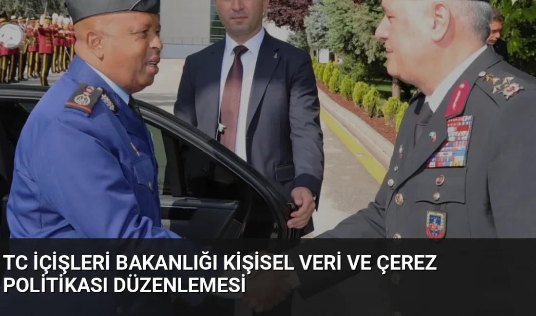 T.C. İçişleri Bakanlığı, web sitesi üzerinden yürütülen kişisel veri işleme