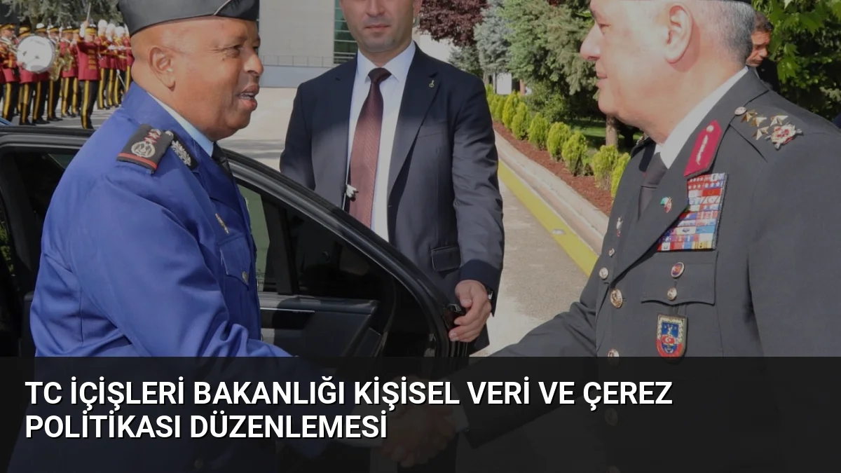 T.C. İçişleri Bakanlığı, web sitesi üzerinden yürütülen kişisel veri işleme