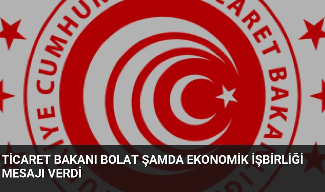 Ticaret Bakanı Ömer Bolat, Şam'da yaptığı açıklamada Nusaybin-Kamışlı Gümrük Kapısı'nın