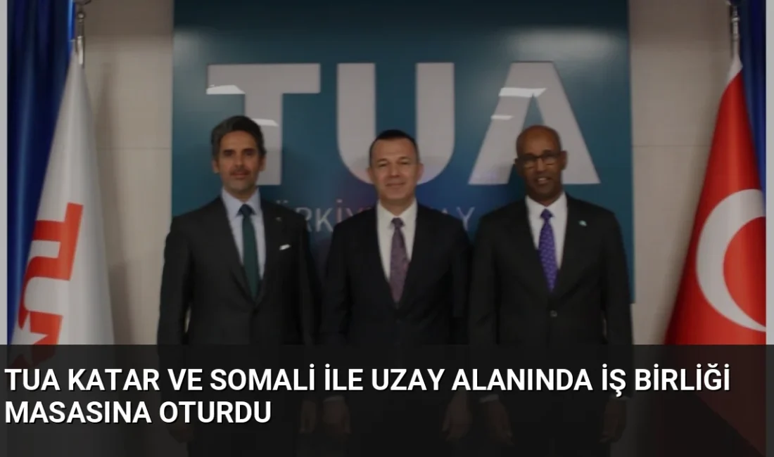 Türkiye Uzay Ajansı, Katar ve Somali büyükelçileriyle uzay sistemleri ve