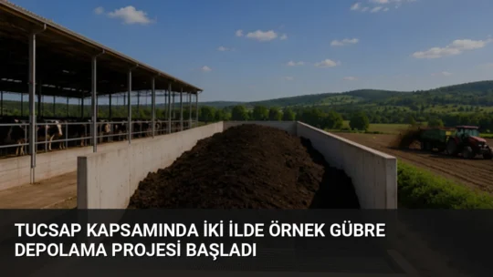 Tarım ve Orman Bakanlığı, TUCSAP kapsamında İzmir ve Manisa'da hayvansal