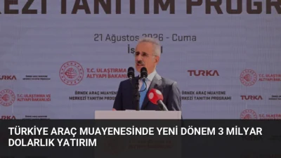 Ulaştırma Bakanı Uraloğlu, 3 milyar dolarlık yatırımla araç muayenesinde yapay