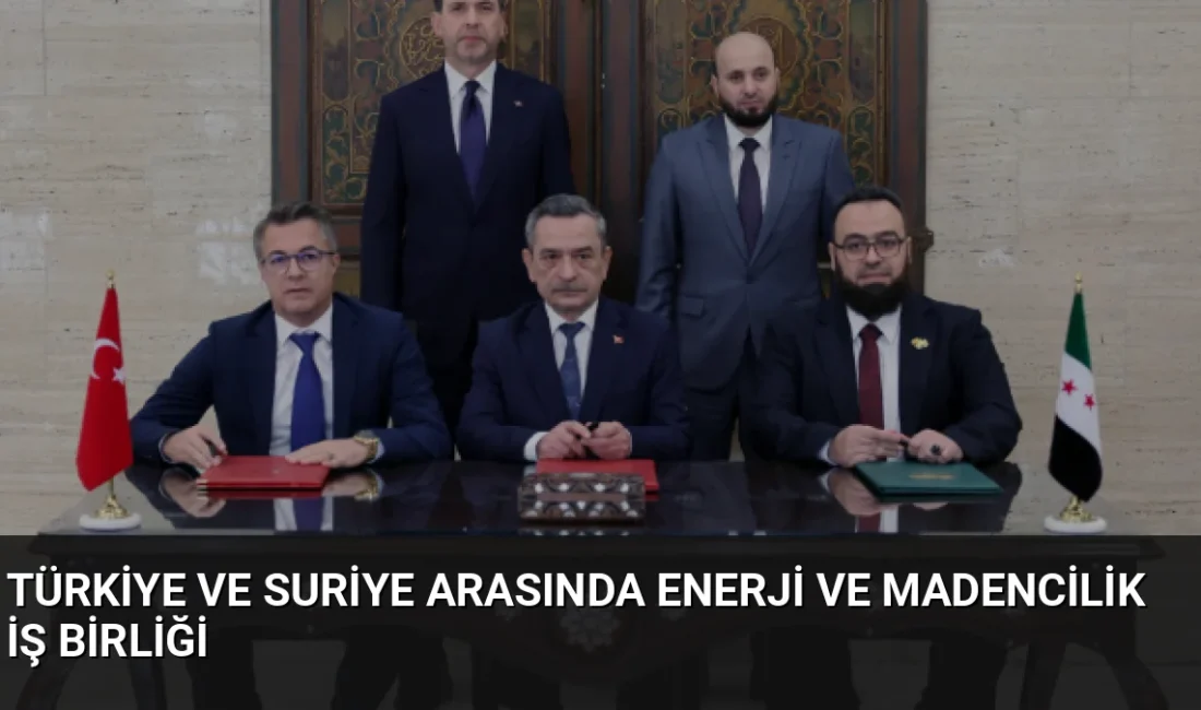 Bakan Bayraktar, Şam temasları kapsamında fosfat üretimi ve elektrik ihracatını