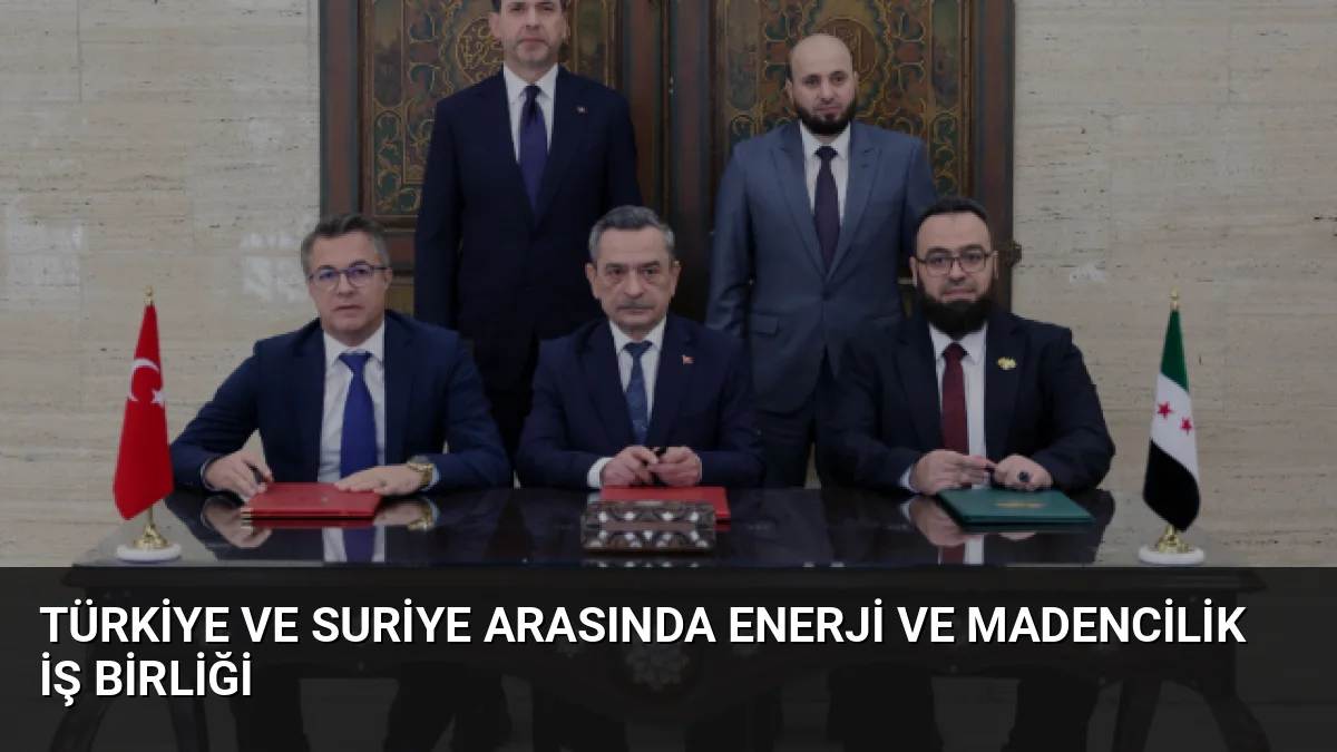 Bakan Bayraktar, Şam temasları kapsamında fosfat üretimi ve elektrik ihracatını